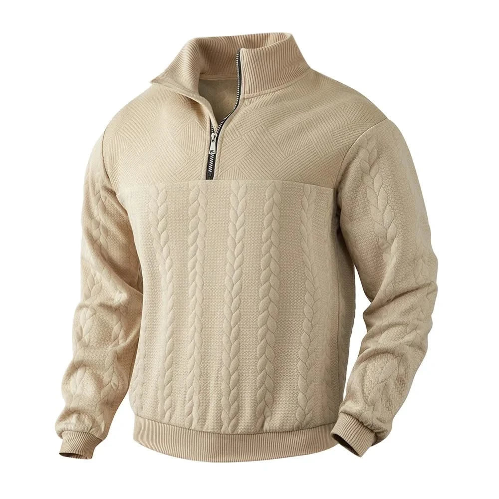 CAMDEN | PREMIUM QUARTER ZIP SWEATSHIRT