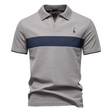 BRUNO™ | MEN'S POLO SHIRT WITH COLOUR BLOCK