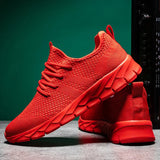 Ultra-Comfort Breathable Shoes: Red