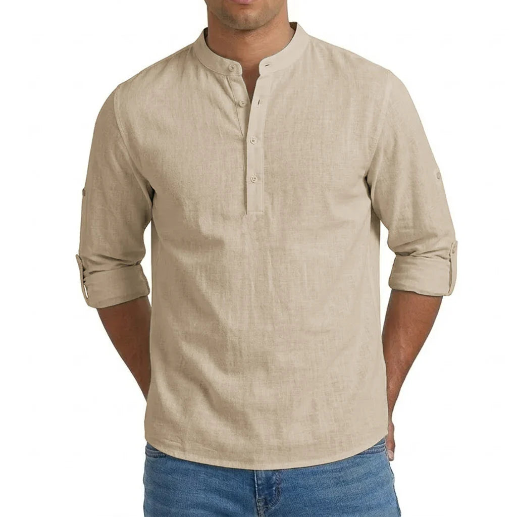 Finn | Lightweight Henley Shirt for Men