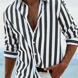 Julian | Striped Summer Shirt for Men