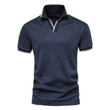 BENJAMIN™ | MEN'S POLO SHIRT WITH V-NECK
