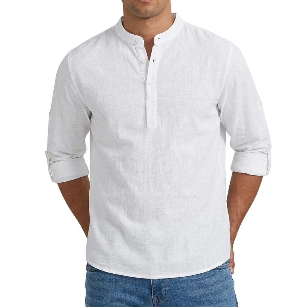 Finn | Lightweight Henley Shirt for Men