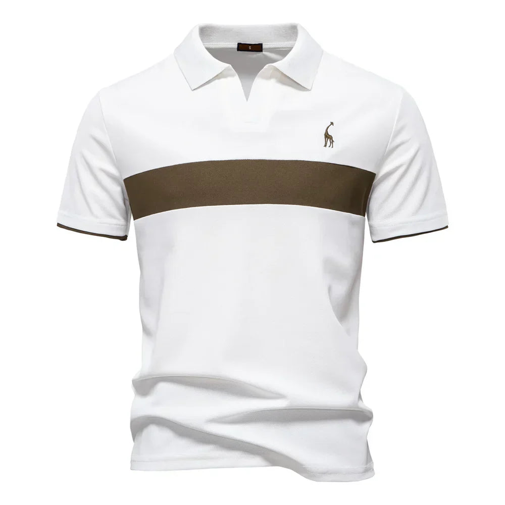 BRUNO™ | MEN'S POLO SHIRT WITH COLOUR BLOCK