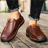MILAN LEATHER LOAFER SLIP-ON