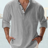 Arthur | The Collarless Shirt