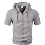 Alex | Lightweight Hooded Shirt for Men