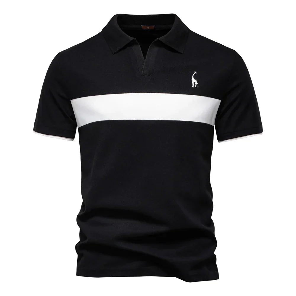 BRUNO™ | MEN'S POLO SHIRT WITH COLOUR BLOCK