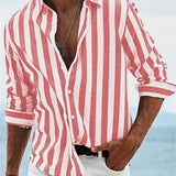 Julian | Striped Summer Shirt for Men