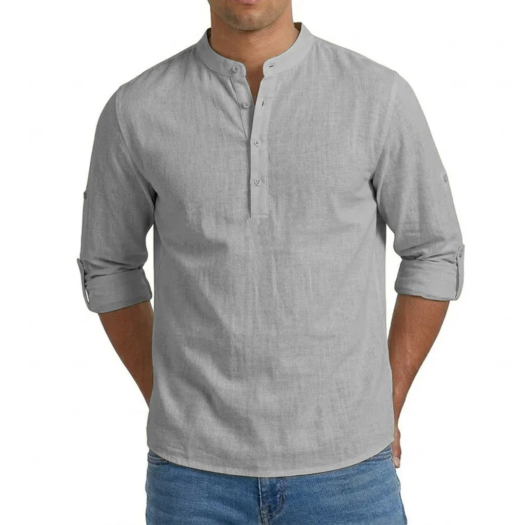 Finn | Lightweight Henley Shirt for Men