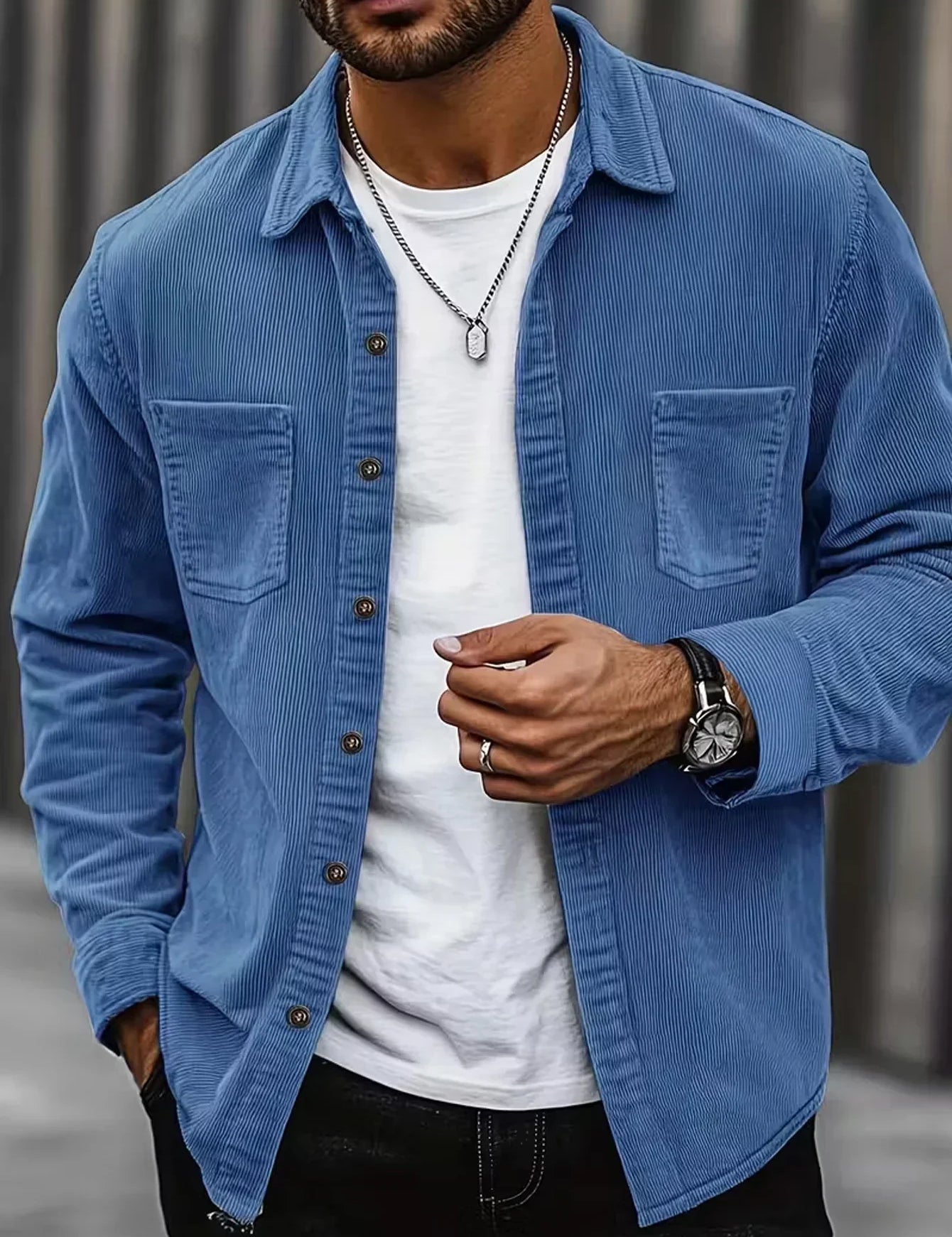 HARRIS CLASSIC CORDUROY SHIRT