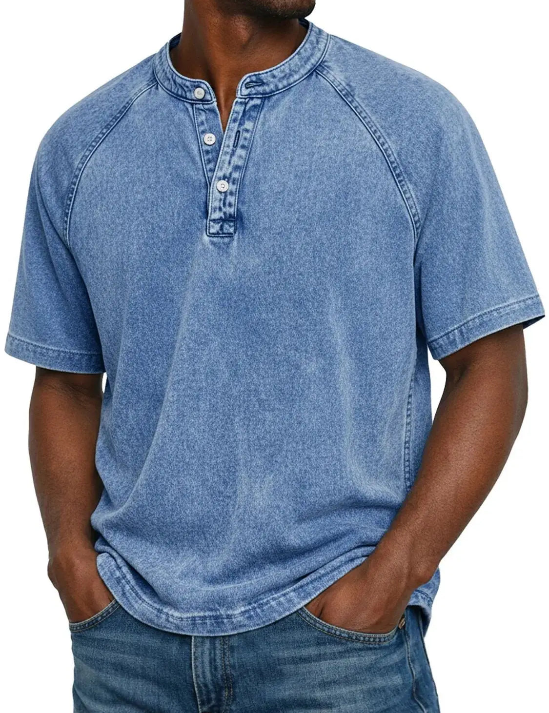 Lukas | Vintage Button-Up Shirt for Men