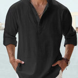 Arthur | The Collarless Shirt
