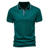 BENJAMIN™ | MEN'S POLO SHIRT WITH V-NECK