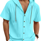 Alex | Lightweight Hooded Shirt for Men