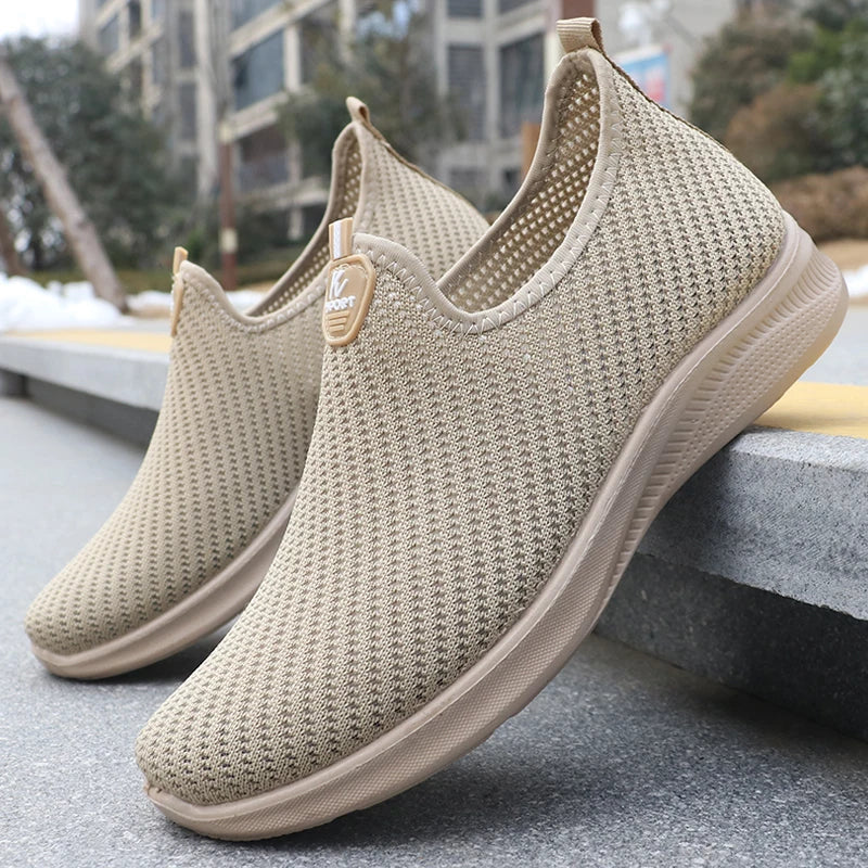 Ultra-Comfort Breathable Shoes: Black — Relief