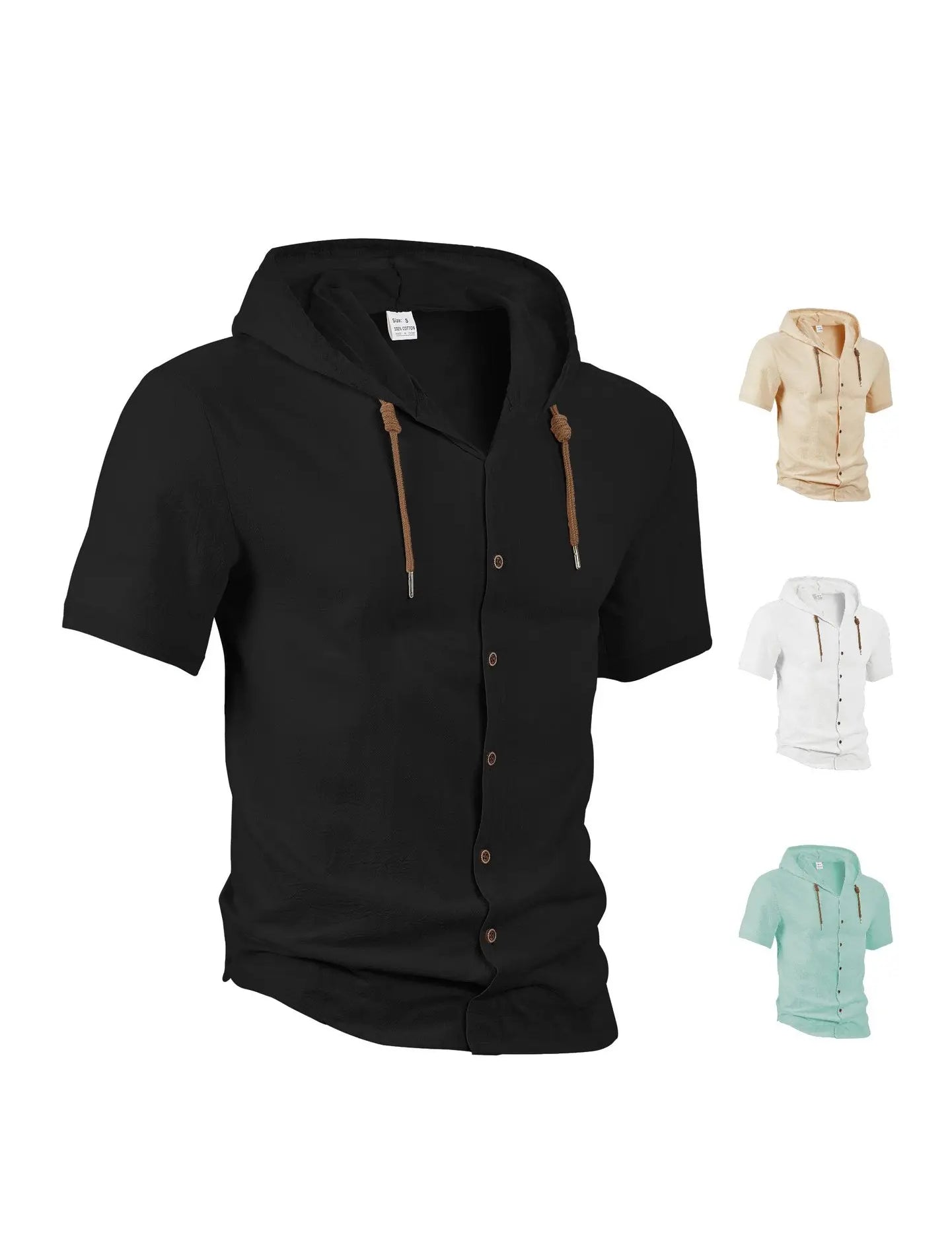 Alex | Lightweight Hooded Shirt for Men