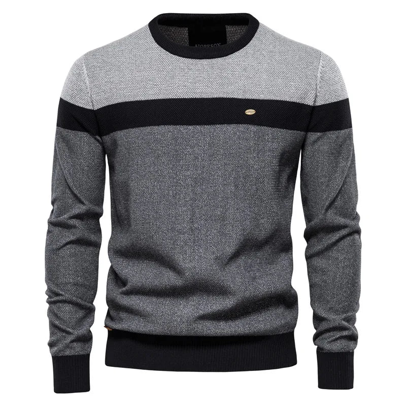 ALBERTO | MEN'S PULLOVER WITH ROUND NECKLINE