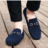 MONACO SUEDE LOAFERS