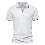BENJAMIN™ | MEN'S POLO SHIRT WITH V-NECK