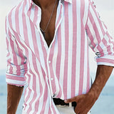 Julian | Striped Summer Shirt for Men
