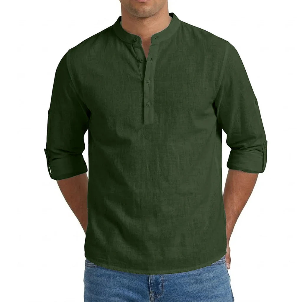 Finn | Lightweight Henley Shirt for Men