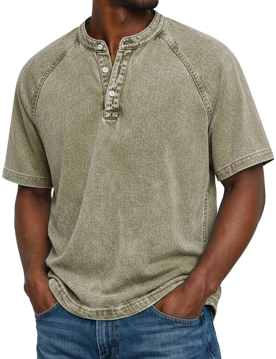 Lukas | Vintage Button-Up Shirt for Men