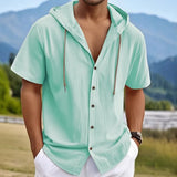 Alex | Lightweight Hooded Shirt for Men