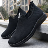 Ultra-Comfort Breathable Shoes: Black — Relief