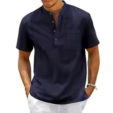 Daniel | Lightweight Henley Shirt for Men