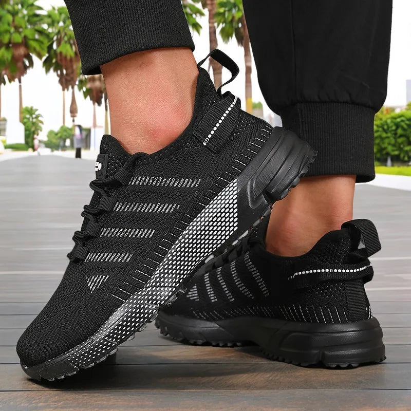 Ultra-Comfort Breathable Shoes: Black — Advance