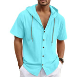 Alex | Lightweight Hooded Shirt for Men