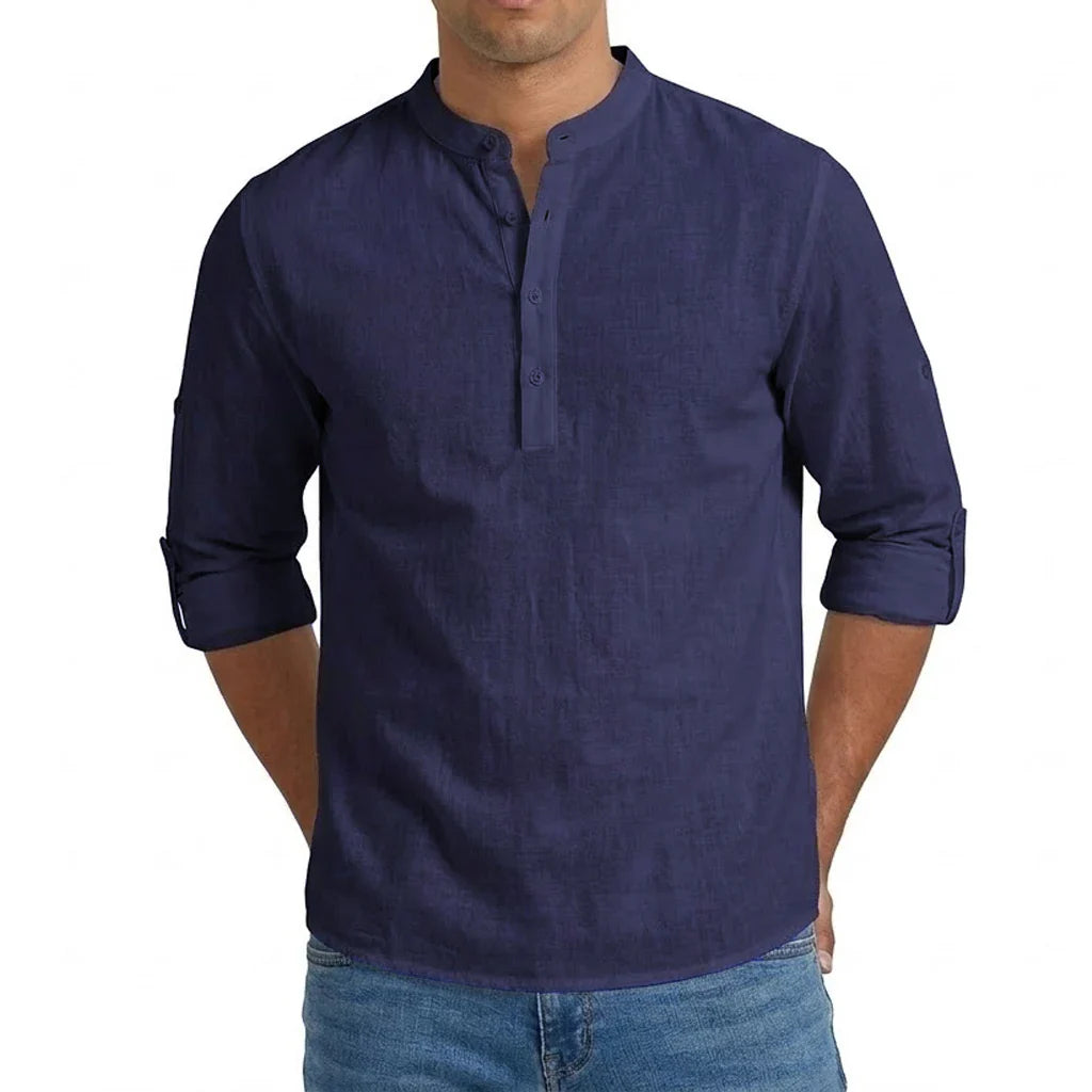 Finn | Lightweight Henley Shirt for Men
