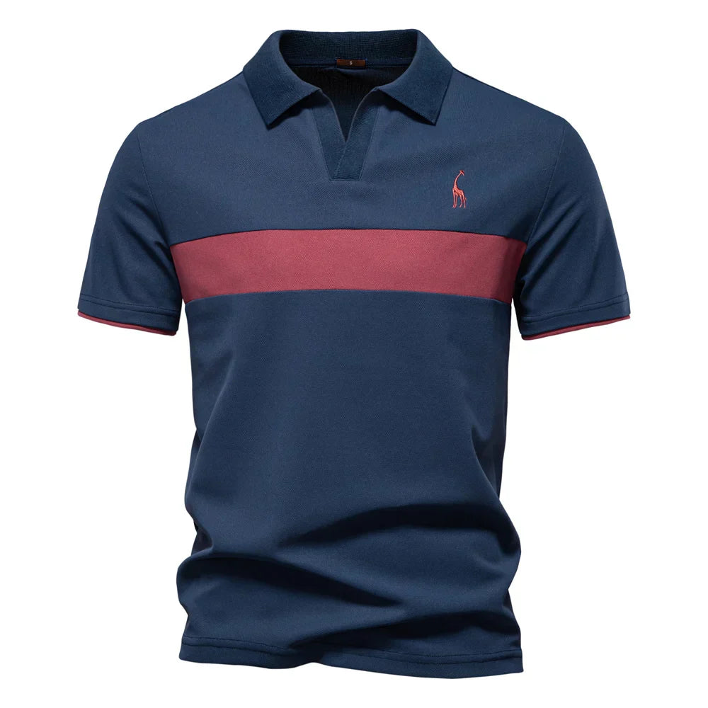 BRUNO™ | MEN'S POLO SHIRT WITH COLOUR BLOCK