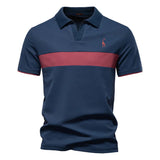 BRUNO™ | MEN'S POLO SHIRT WITH COLOUR BLOCK