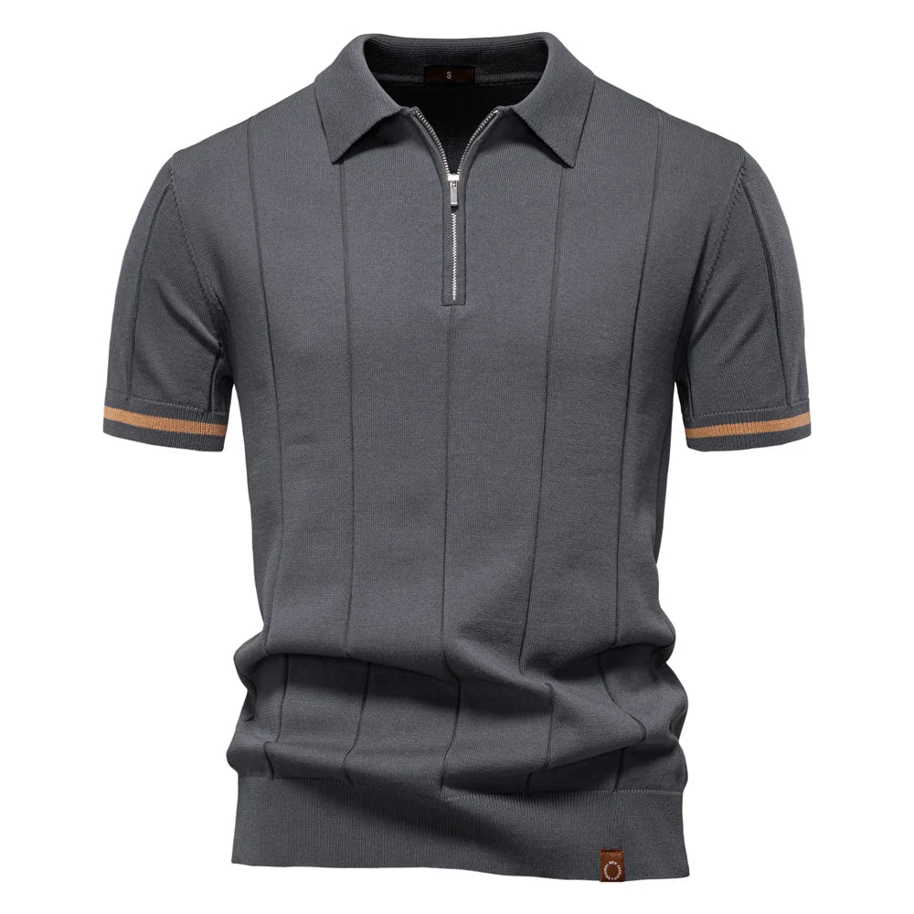 GERD™ | MEN'S POLO SHIRT WITH ZIPPER