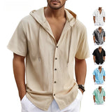 Alex | Lightweight Hooded Shirt for Men
