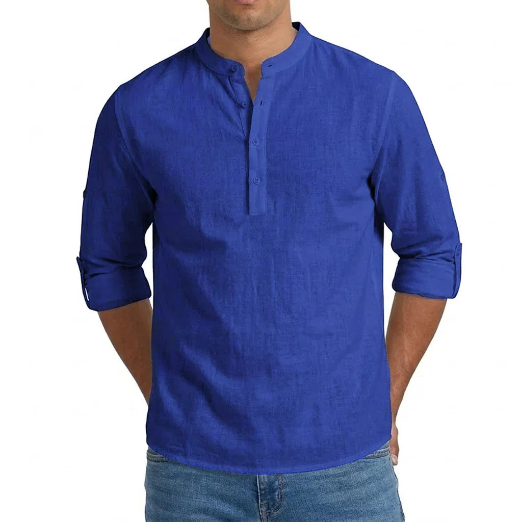 Finn | Lightweight Henley Shirt for Men