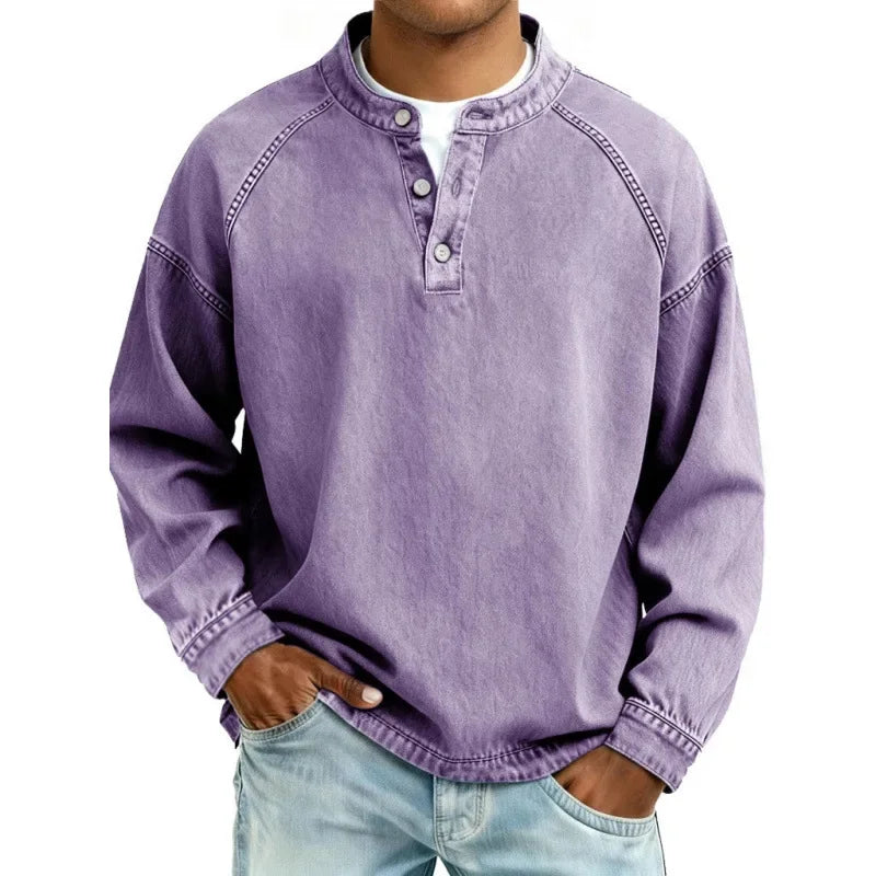 VINT™ | VINTAGE MENS SHIRT WITH BUTTONS