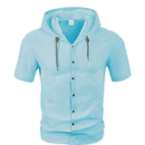 Alex | Lightweight Hooded Shirt for Men