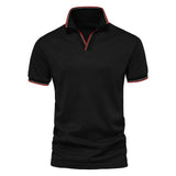 BENJAMIN™ | MEN'S POLO SHIRT WITH V-NECK
