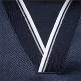 BENJAMIN™ | MEN'S POLO SHIRT WITH V-NECK