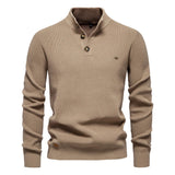 RICCARDO | MEN'S PULLOVER WITH BUTTONS