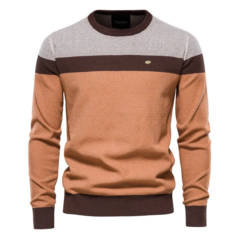 ALBERTO | MEN'S PULLOVER WITH ROUND NECKLINE