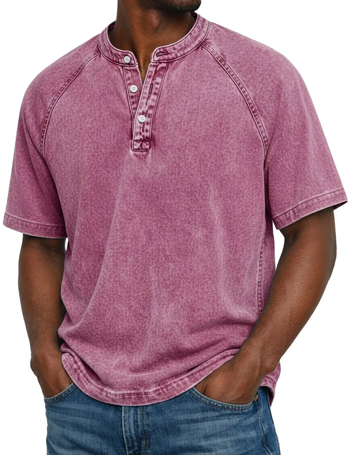 Lukas | Vintage Button-Up Shirt for Men