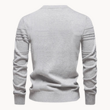 LEANDRO | ELEGANT MEN'S JUMPER WITH CHECK PATTERN