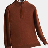 VILHELM™ | BASIC PULLOVER WITH HALF ZIP