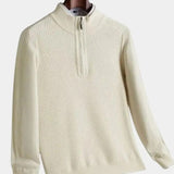 VILHELM™ | BASIC PULLOVER WITH HALF ZIP