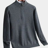 VILHELM™ | BASIC PULLOVER WITH HALF ZIP
