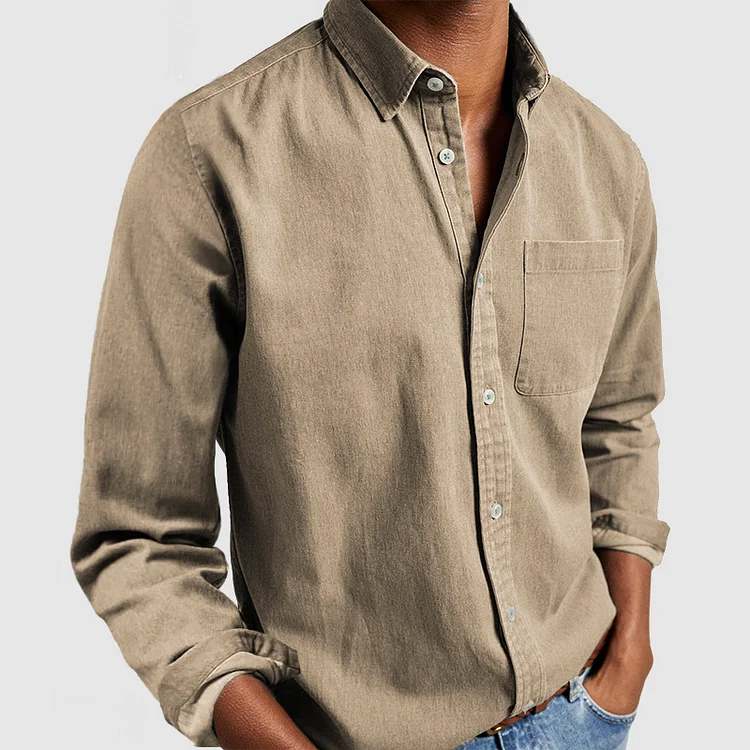 Vincent | Elegant Casual Shirt with Chest Pocket